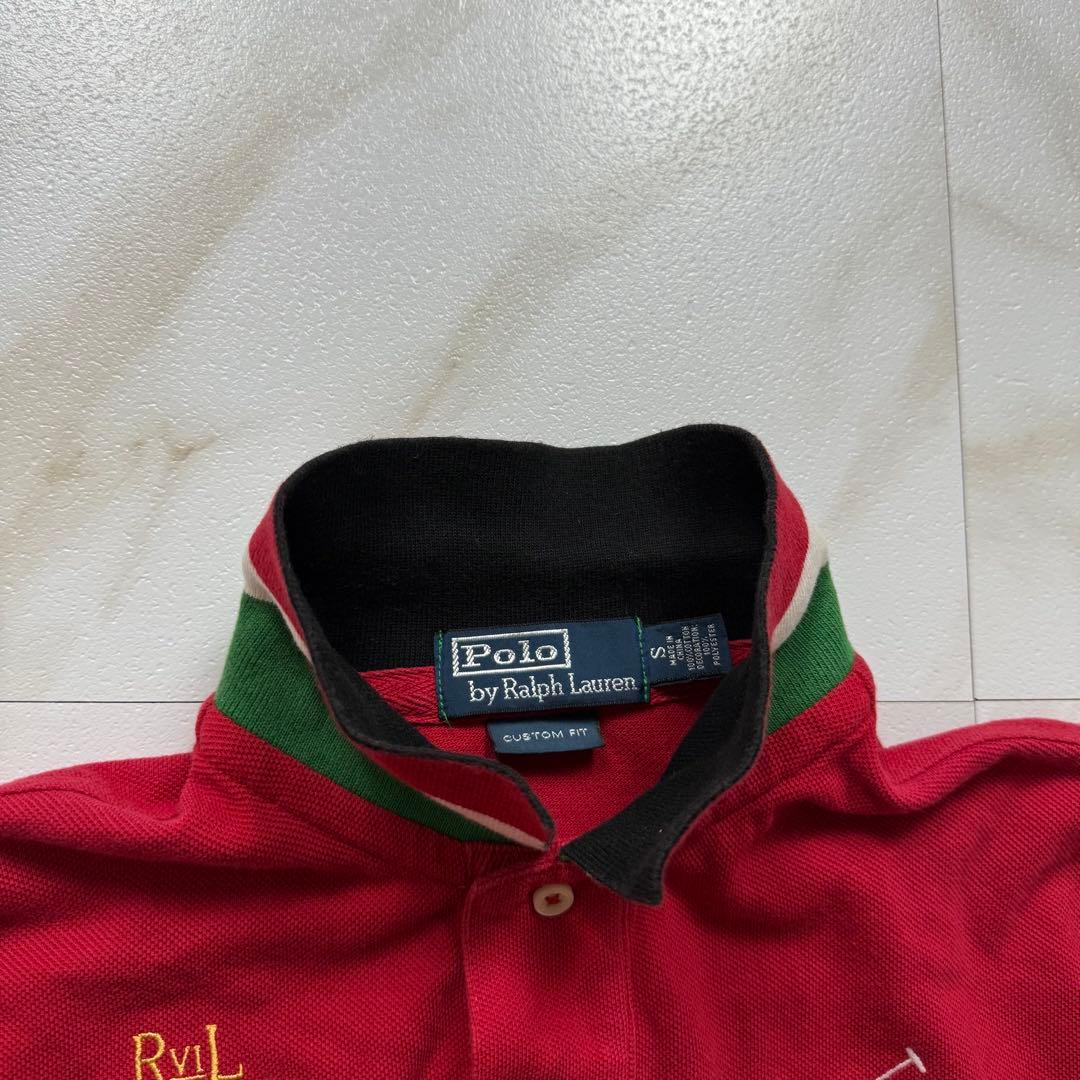 ラルフローレン ポロシャツ ビックポニー MILAN 赤 Sサイズ