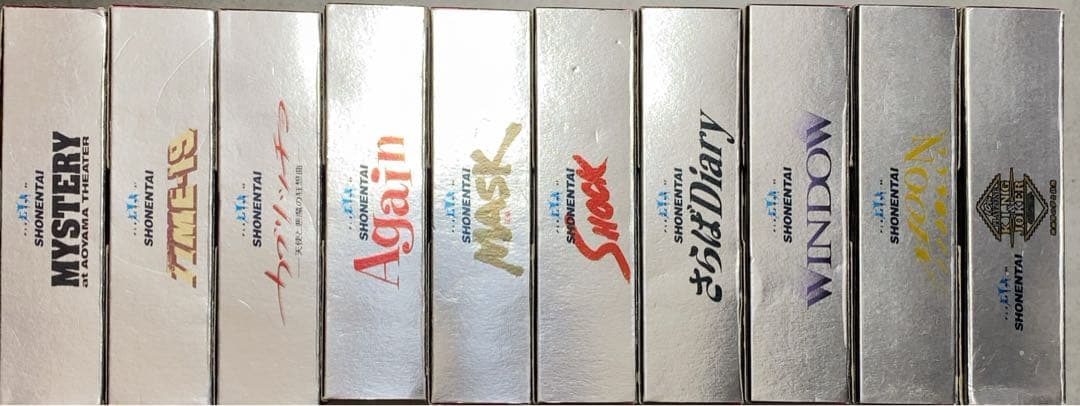 少年隊/PLAYZONE ‘86~’95 VHSテープ10本まとめてセット