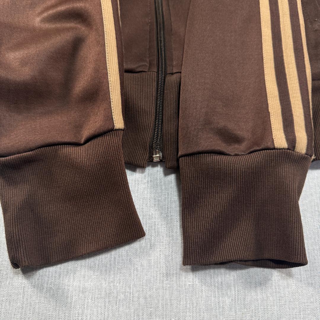 adidas ビンテージ アディダス トラックジャケット ブラウン トルコ製 L