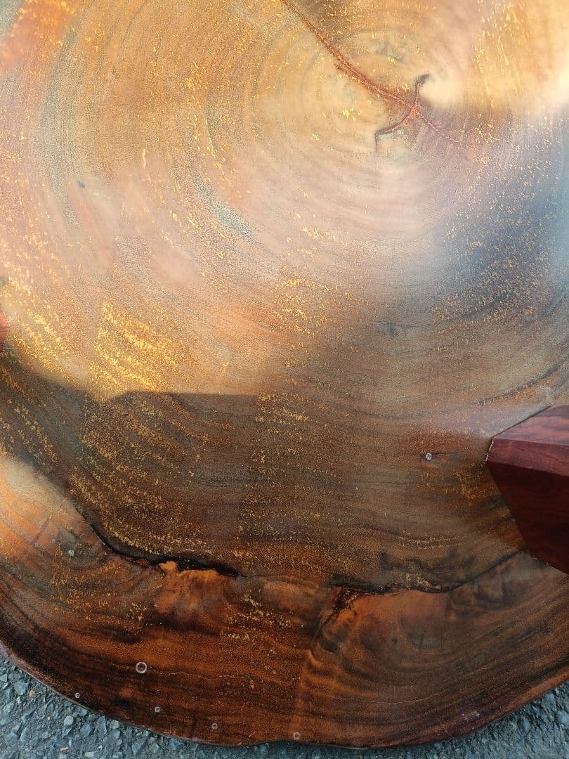 早い者勝ち　一枚板 ローテーブル　木製　高級　重厚