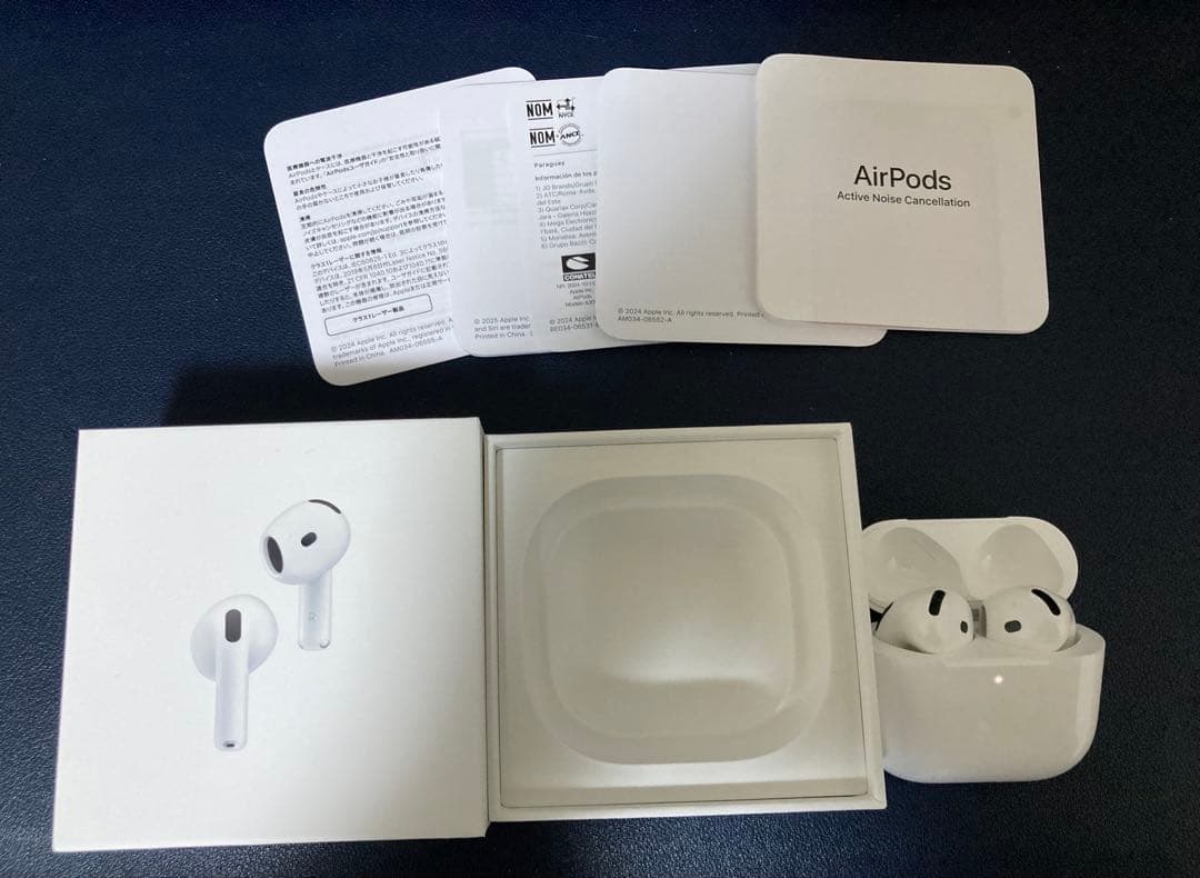 Apple AirPods 4 本体 アクティブノイズキャンセリング