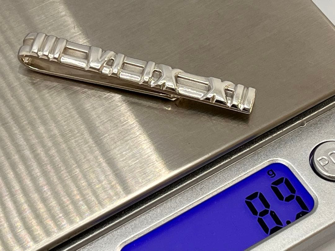 c819 美品　ティファニー　アトラス　1995 ネクタイピン　シルバー　925