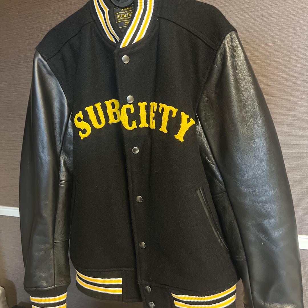 SUBCIETY スタジャン ブラック/イエロー