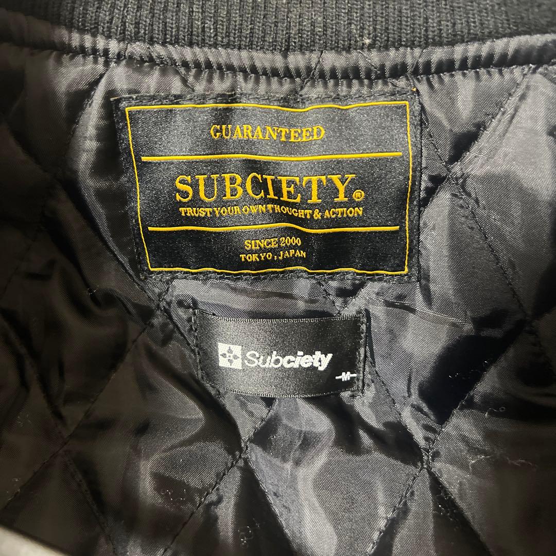 SUBCIETY スタジャン ブラック/イエロー