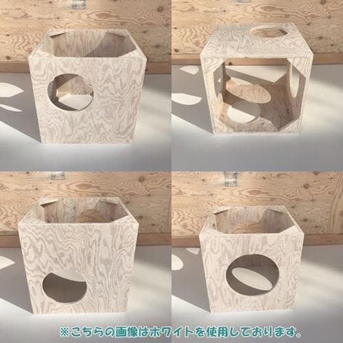 キャットハウス キャット タワー ネコ 猫 木製 ボックス BOX おもちゃ