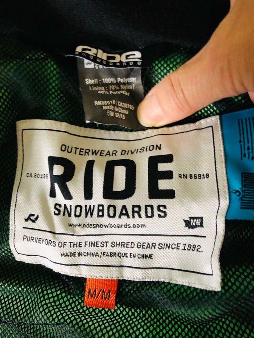 RIDE BOARDS スキーウェア 上下セット　M