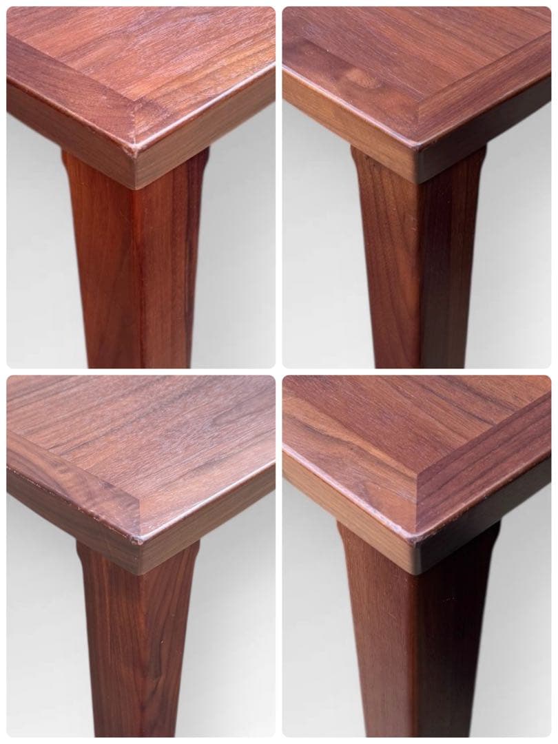 【美品】IDC 大塚家具 秋田木工 ダイニングテーブル ウォールナット 北欧