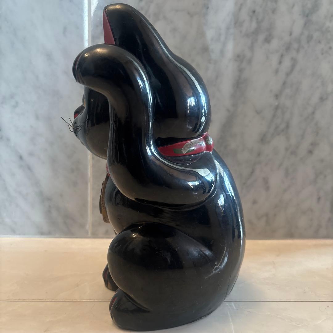 1920-30年代アンティークまつ毛が特徴的で妖艶な瞳も美しい雰囲気抜群の招き猫