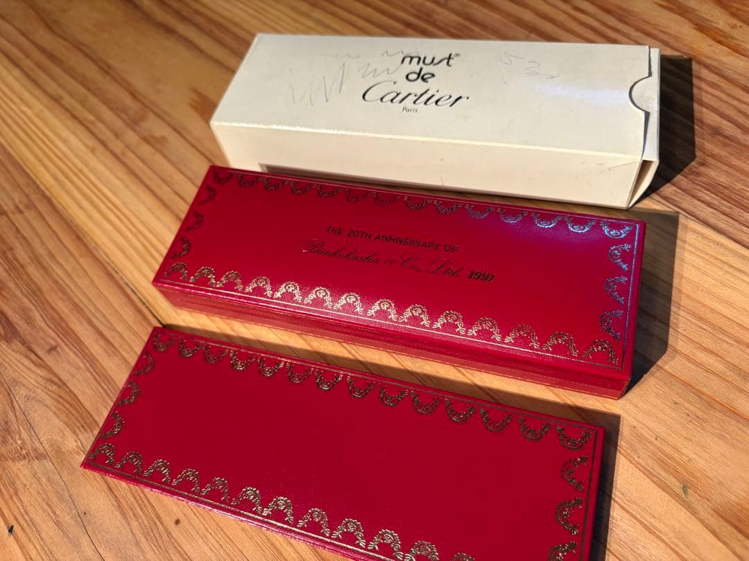 Cartier カルティエ 1981年 日本正規代理店20周年記念モデル