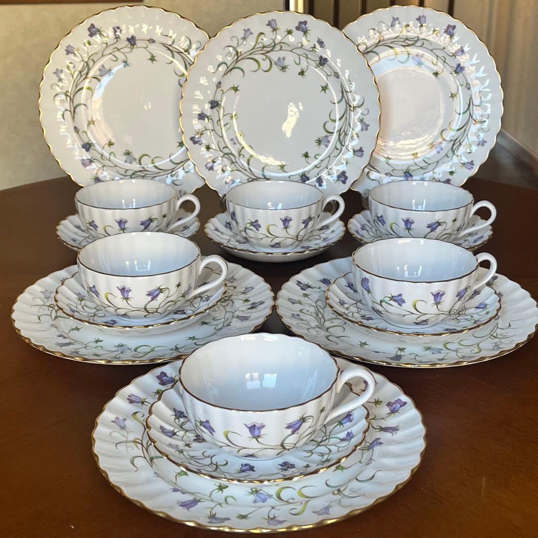 【美品】英国製　スポード ★カンタベリー★トリオ6セット