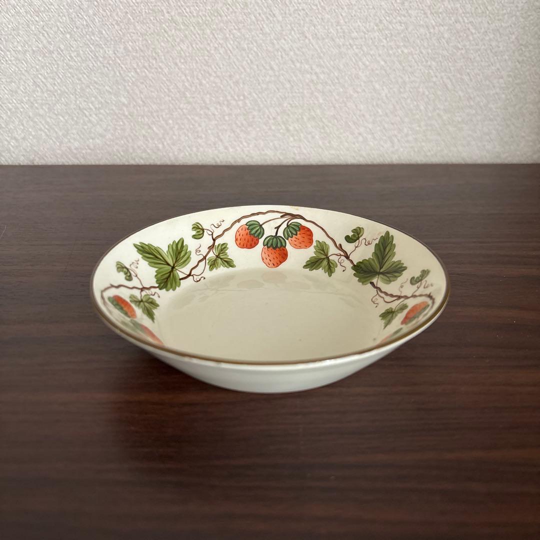 【超希少】ウェッジウッド ワイルドストロベリーの系譜 小皿 13cm 2枚