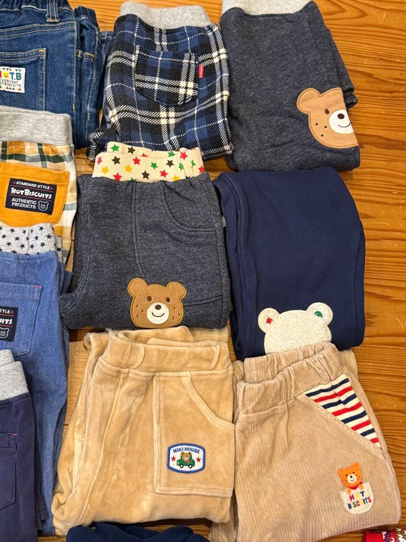 ミキハウス 子供服セット 110cm 61点