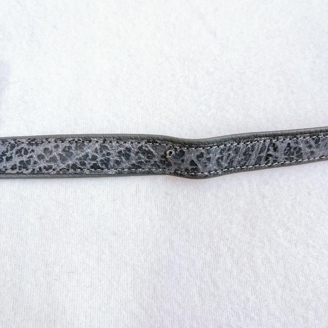 未使用級 希少JRA エレファント ハンド ショルダーバッグ 2way グレー象