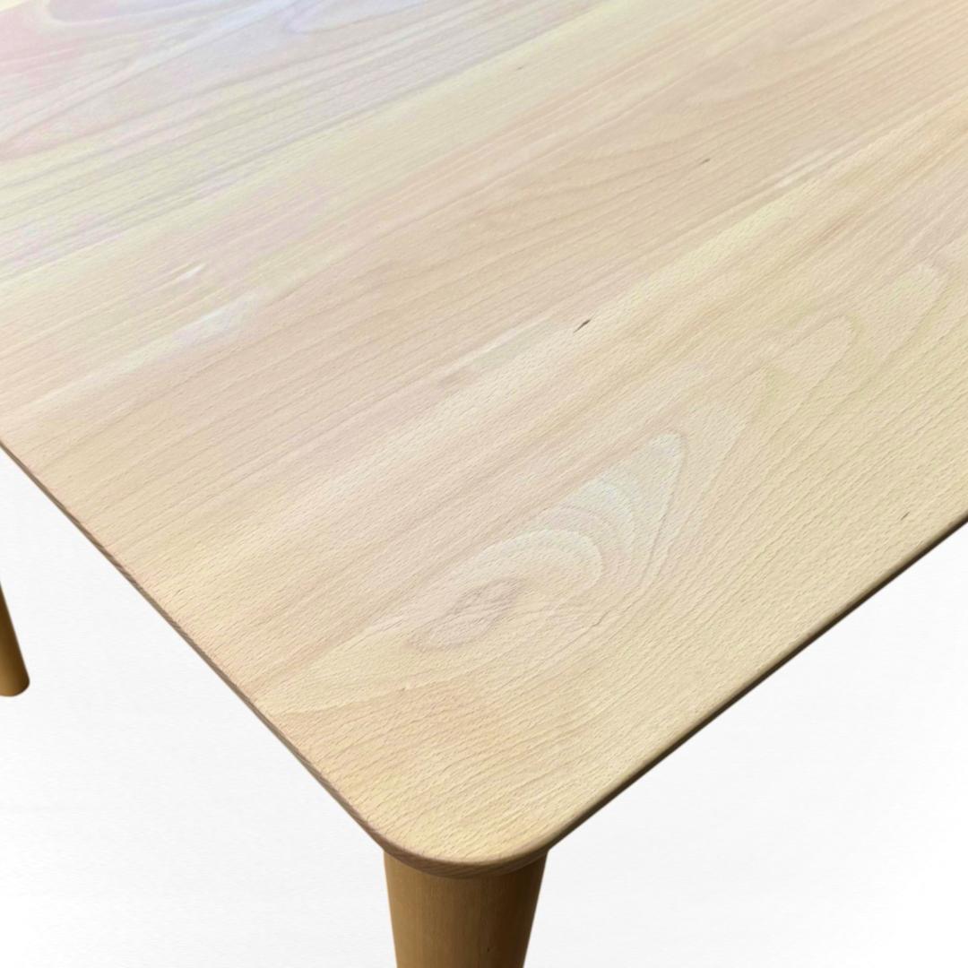 飛騨産業 JIN HTS2 ダイニングテーブル 幅120 天板厚3cm