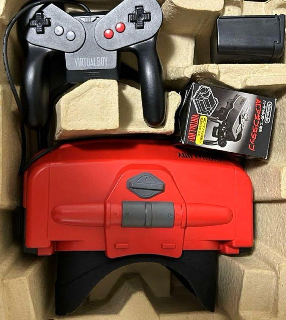【美品・希少品】Nintendo バーチャルボーイセット