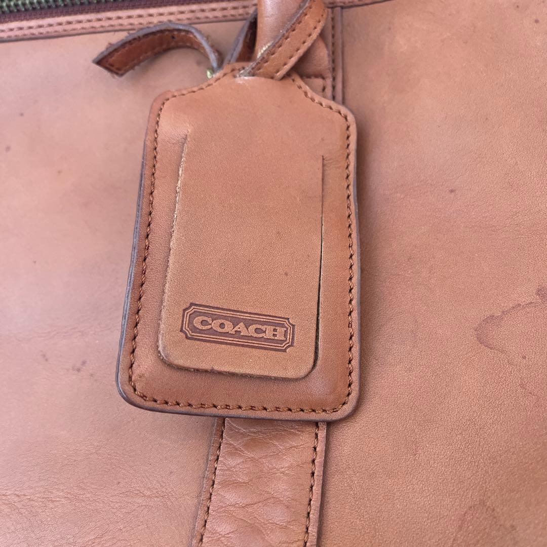 5000円引　COACH ボストンバッグ ブラウン
