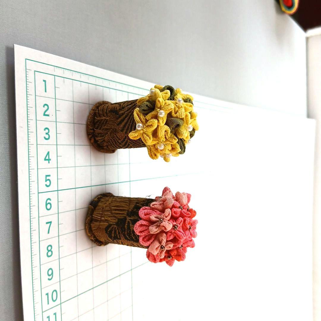 私の手作り/かっぽれお雛様セット/古布ちりめん