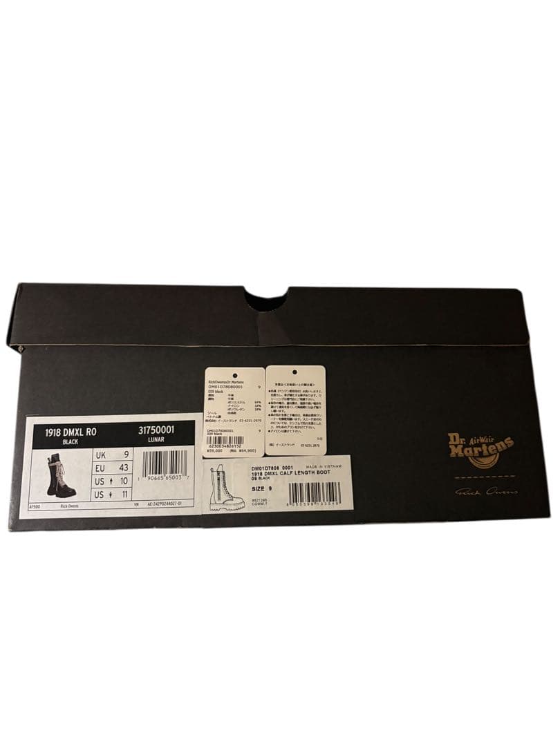 ニ*ス様 【迅速配送可能】 Rick Owens Dr.Martens 1918