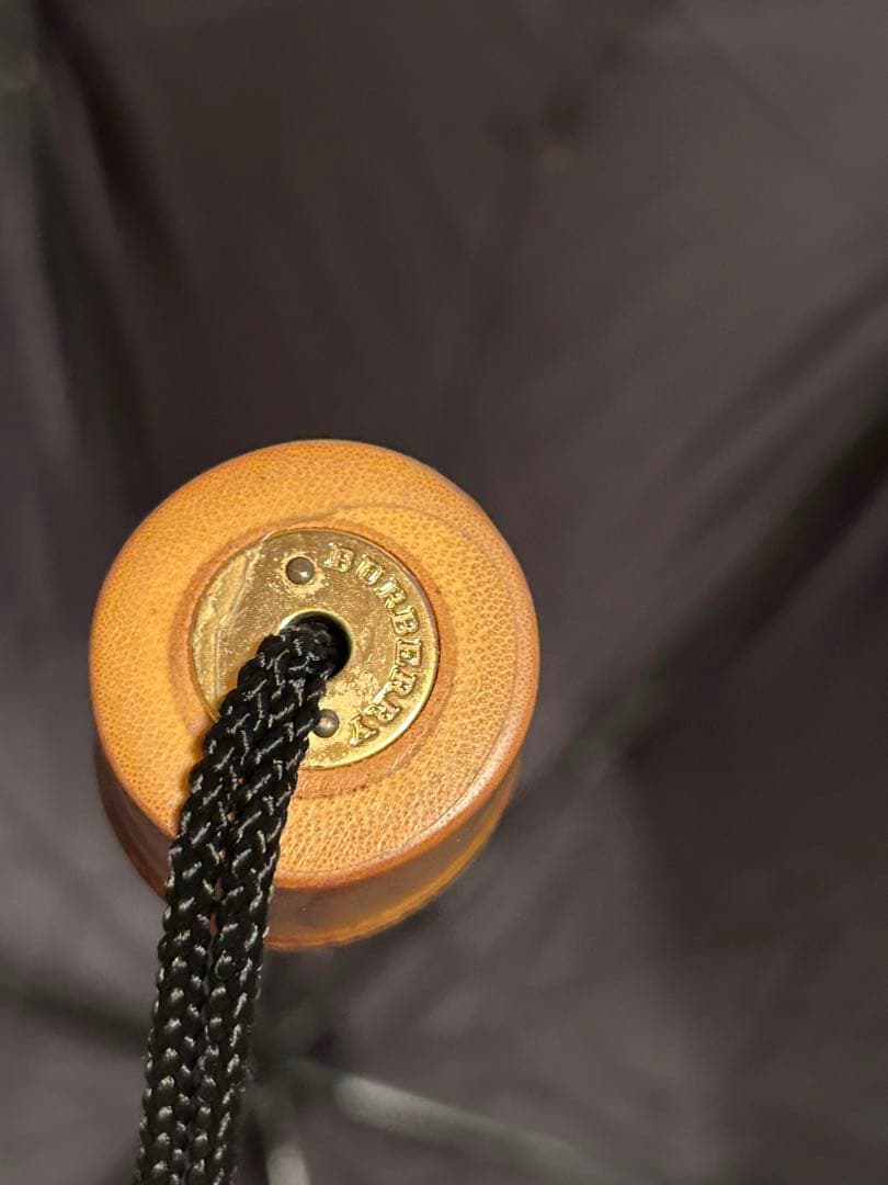 Burberry バーバリー 折りたたみ傘 ブラック