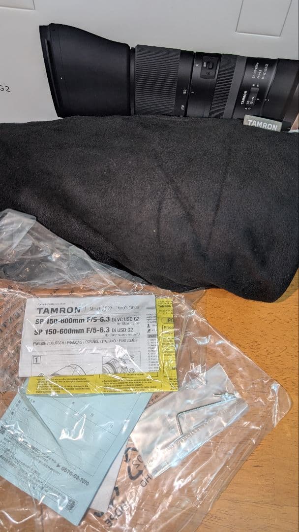 レンズ(ズーム) TAMRON SP 150-600mm F/5-6.3 Di VC USD G2