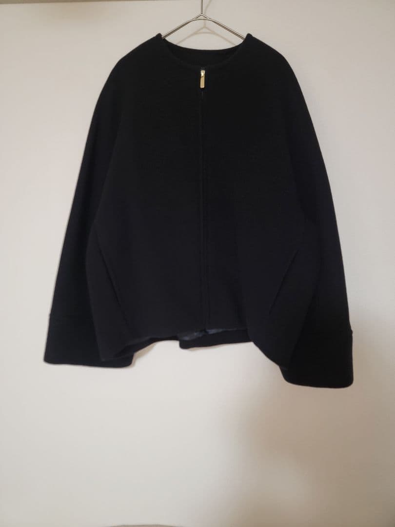 美品　NOBLE MTRショートケープブルゾン 今週終了