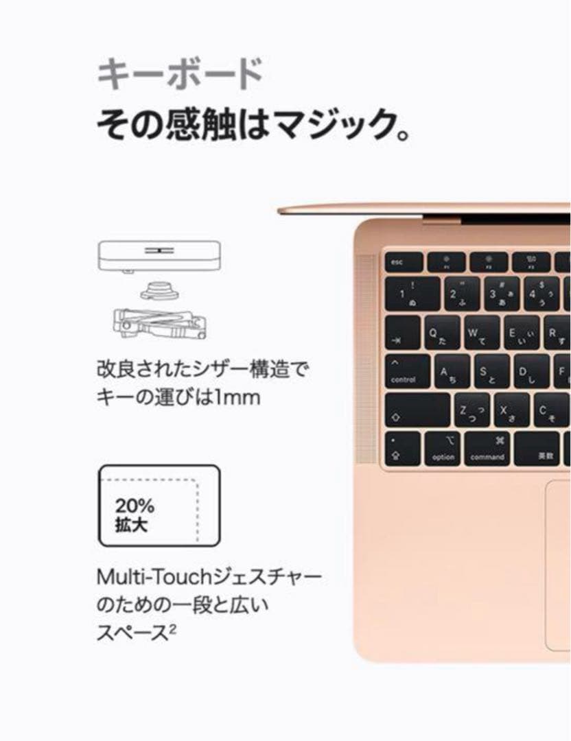 【新品 未開封】MacBook Air MVH22J/A 512GB 8GB