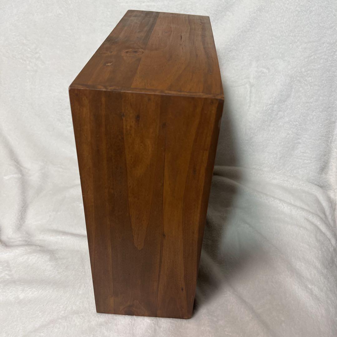 たーたんアンティーク ウッド ディスプレイラック 木製キャビネットガラス扉