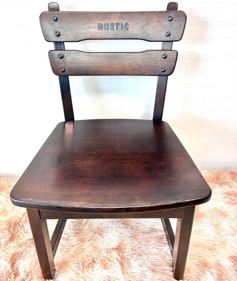 aimi311　2個セットカリモク ルスティック サイドダイニングチェア