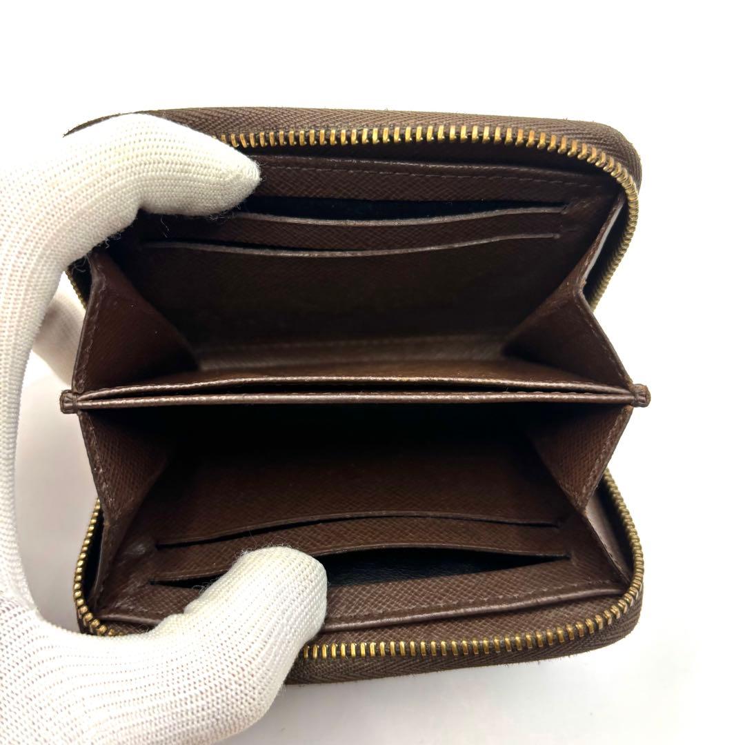 正規品 ルイヴィトン パース ダミエ 小銭入れ ケース ジッピー