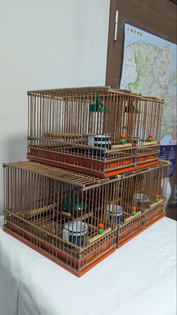 みか。めじろ籠　５セット