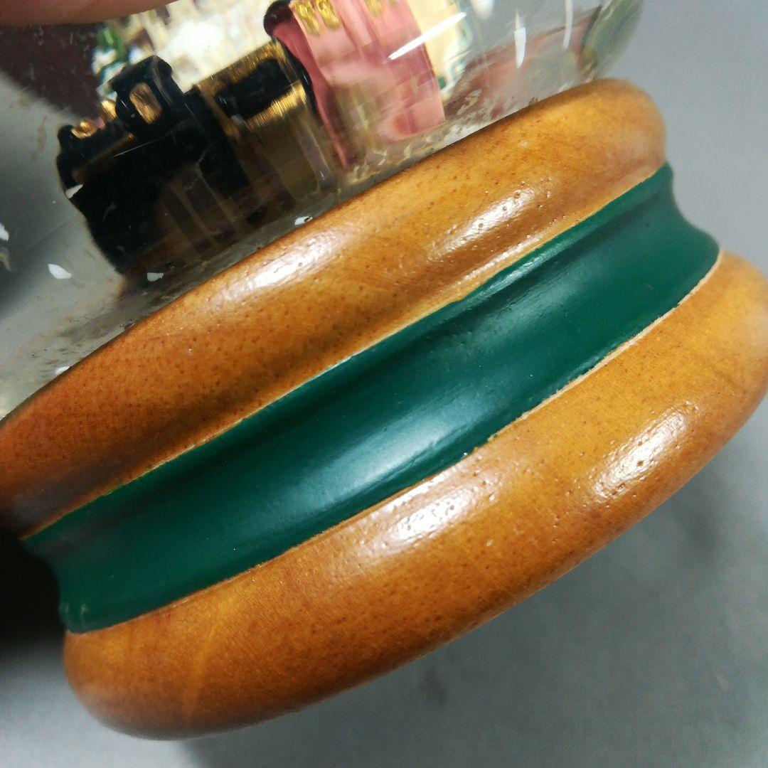 動作確認済　スノードーム　スノーグローブ　オルゴール
