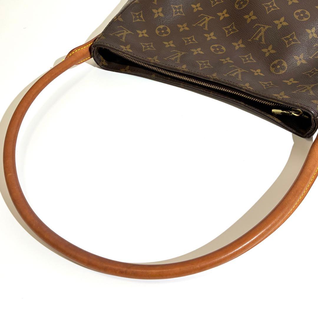 美品 ルイヴィトン ショルダーバッグ ハンドバッグ ルーピング GM モノグラム