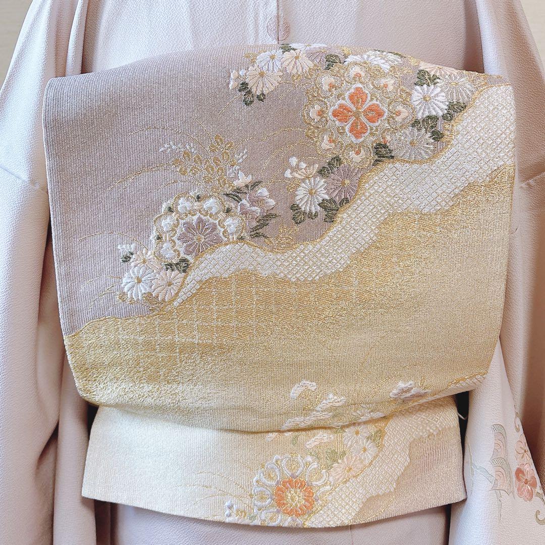 訪問着　フルセット 裄69 作家物　一つ紋　スワトウ　卒業式　入学式　M L