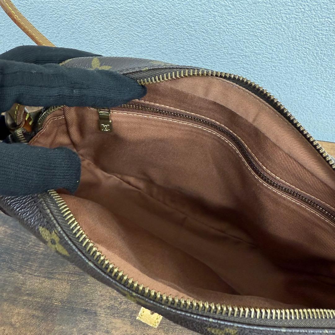 ルイ・ヴィトン ジュヌフィーユ モノグラム ショルダーバッグ＊内生地リペア補修