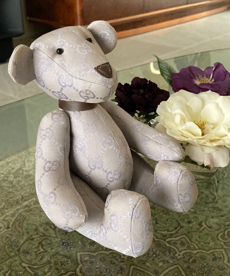 グッチ ロゴ入り テディベア