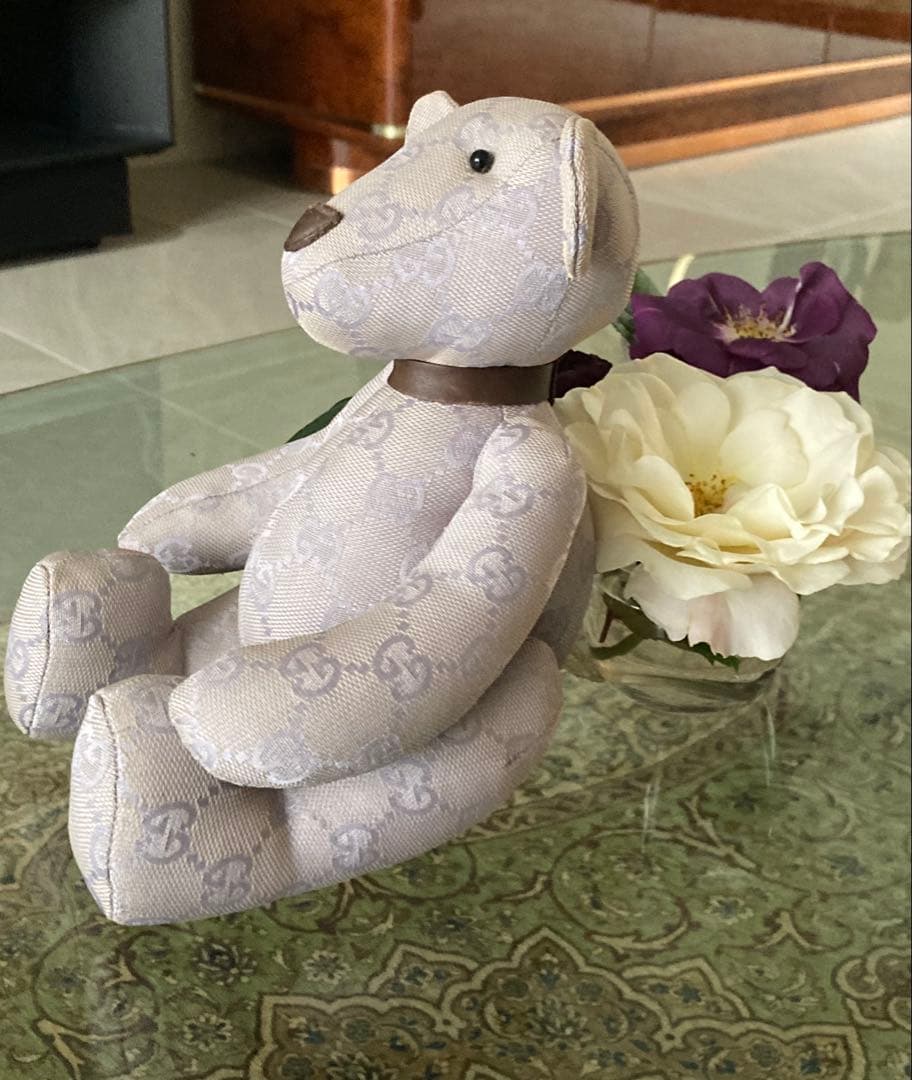 グッチ ロゴ入り テディベア