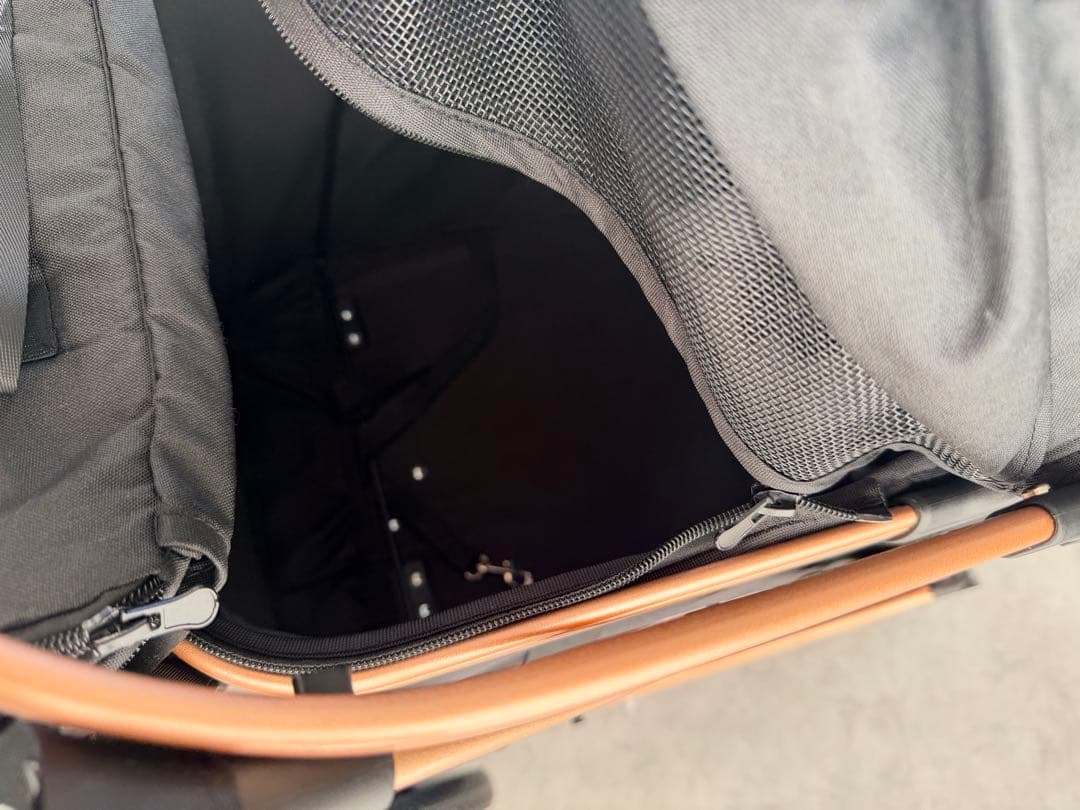 未使用 開封済み BELLIUVE ペットカート ブラック 25kgまで　分離式