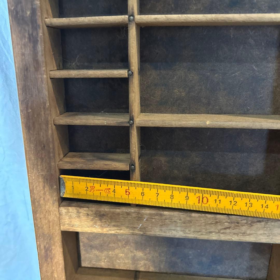 フランスアンティーク　ビンテージ プリンタートレイ 蚤の市 古道具 大きめ