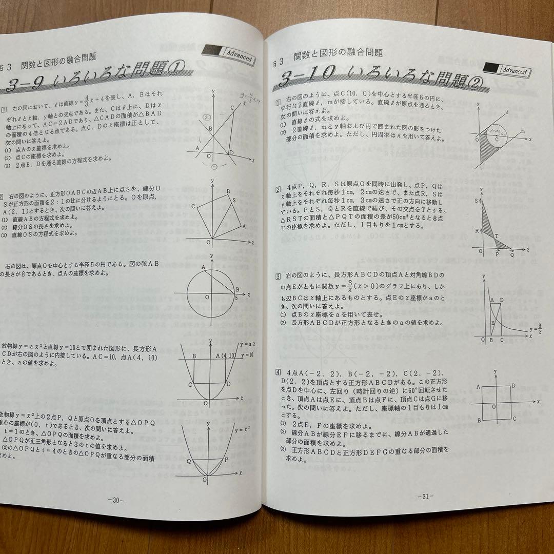 上位校への数学 テキスト4冊セット
