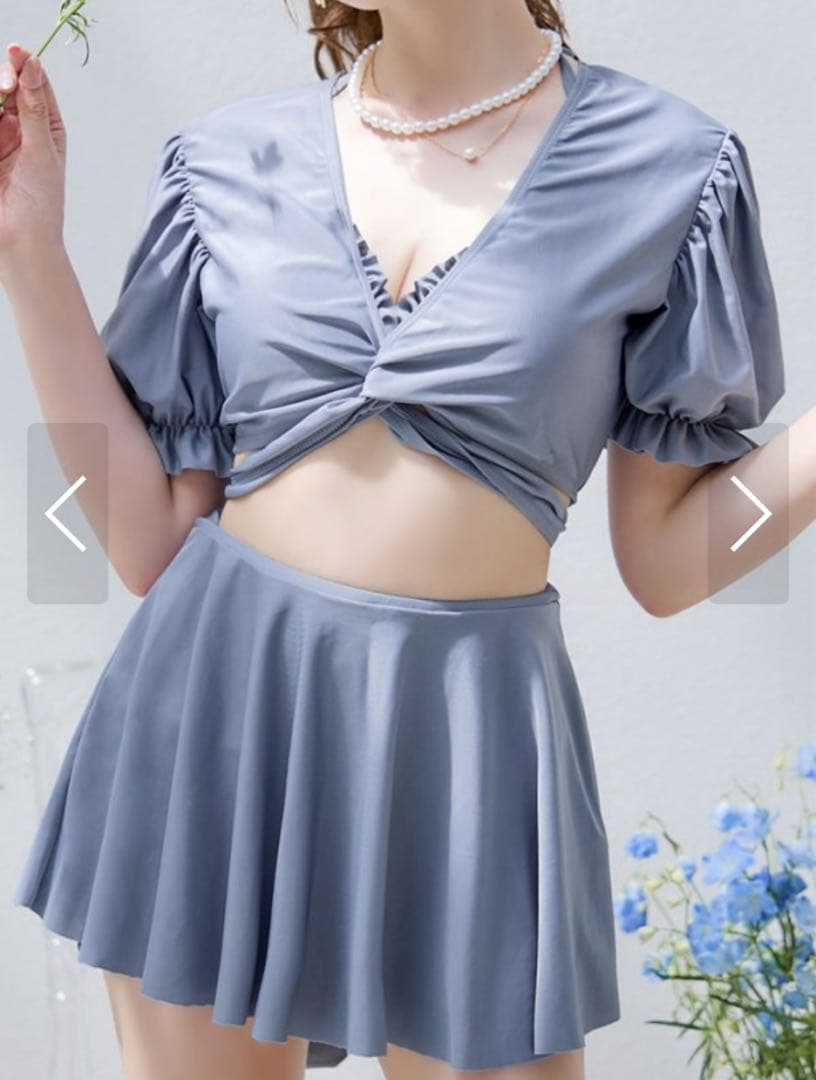 sugar 水着　羽織&スカート付き