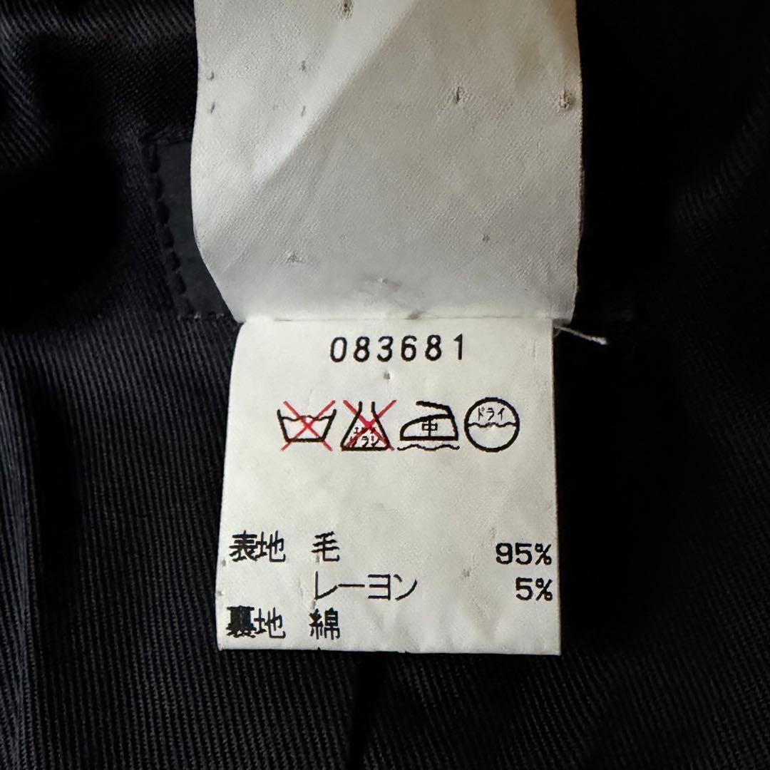 【希少】 アニエスベー フランス製 ウールジャケットコート ツイード チェック柄