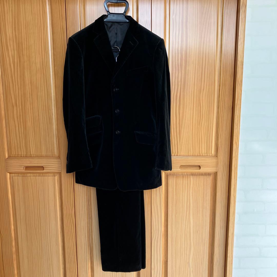 REATS ZAZOUSZ スエードスーツ【ブラック・Mサイズ】
