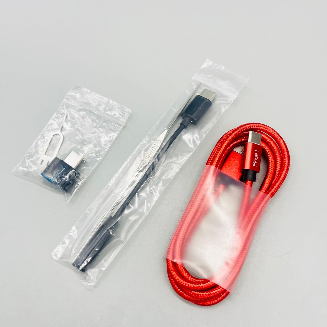 箱付　Mode1 ガラケー 型 SIMフリー RetroII レザー調 ブラック