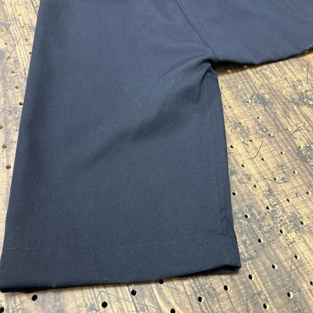 新品タグ付　コムデギャルソン　サルエルパンツ　黒　紺　L ウール100%