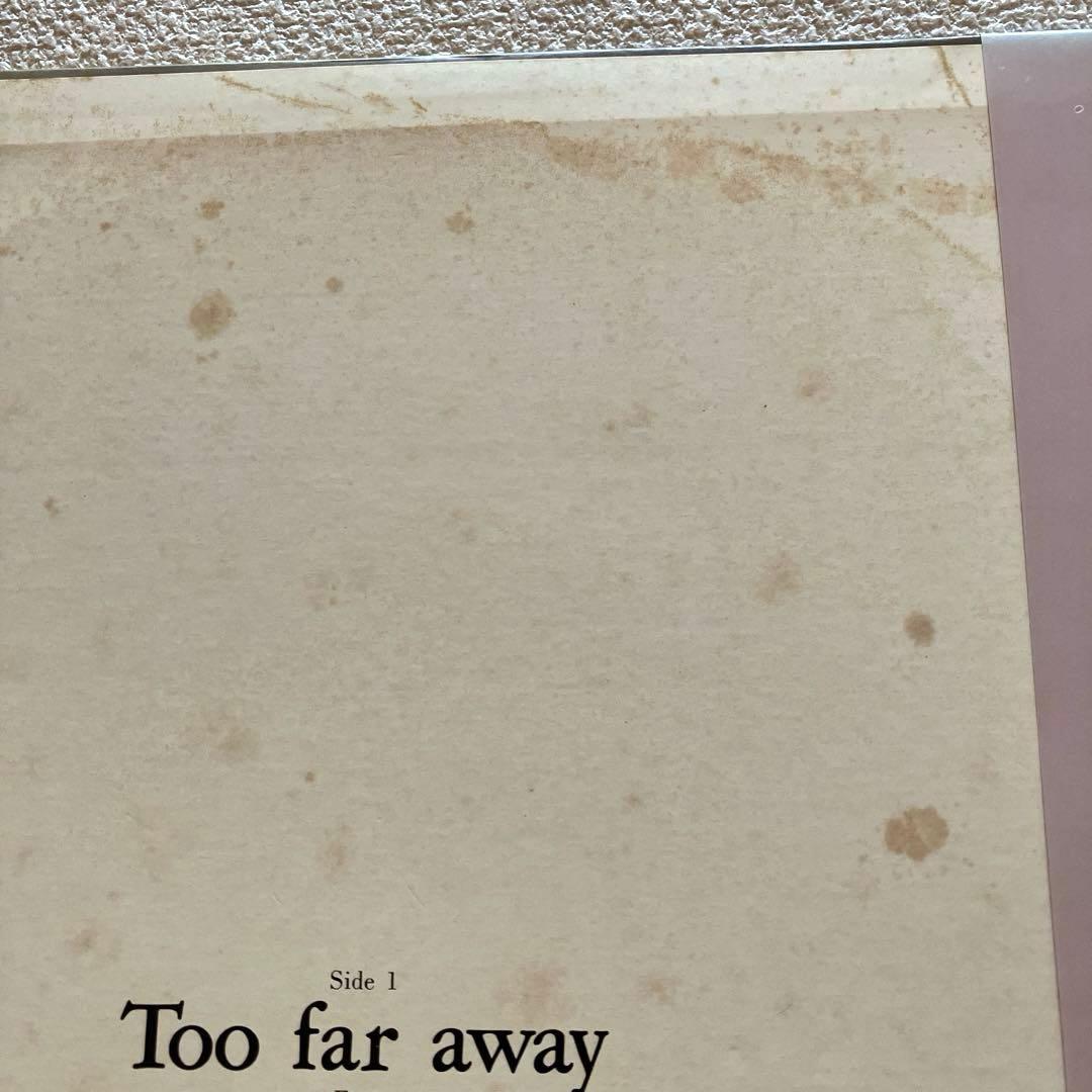 水越恵子　Too far away 12㌅シングル