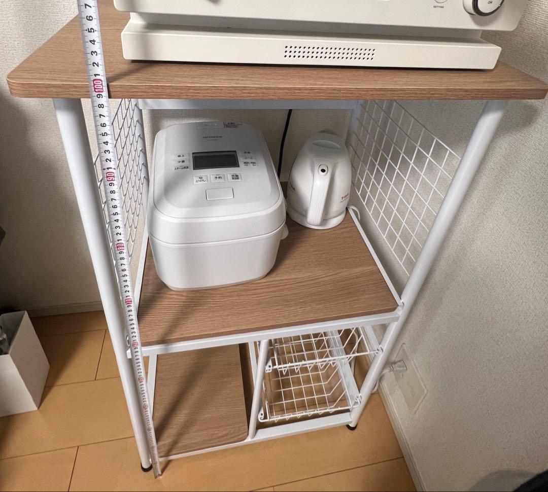 弘益 UTILITY キッチンラック レンジ　炊飯器　ラック