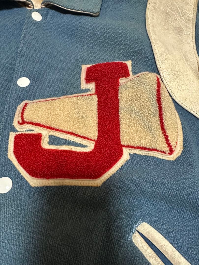 60’s スタジャン ヴィンテージ アワードジャケット　レタードマンジャケット