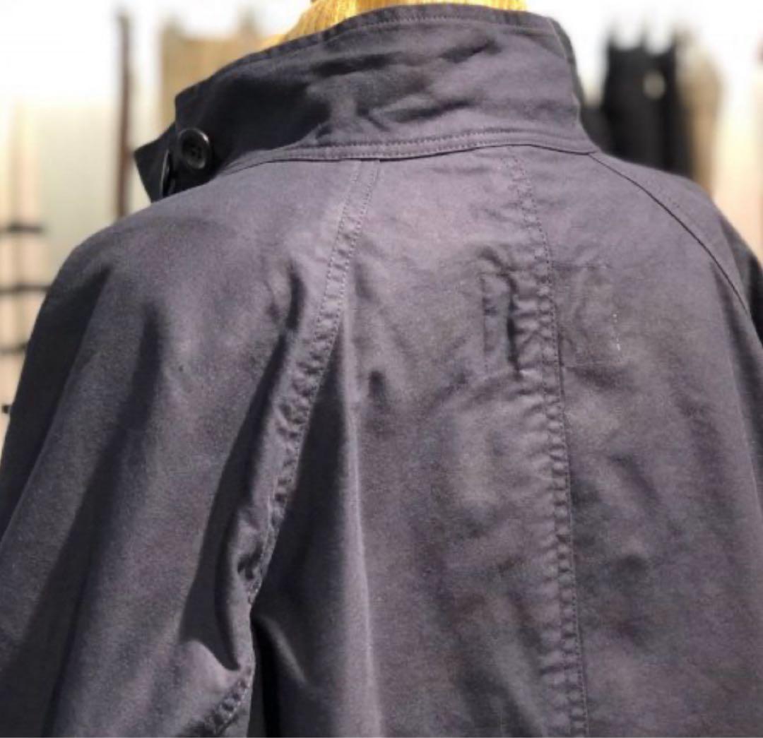 MHL.UNEVEN COTTON CANVAS ステンカラーコート