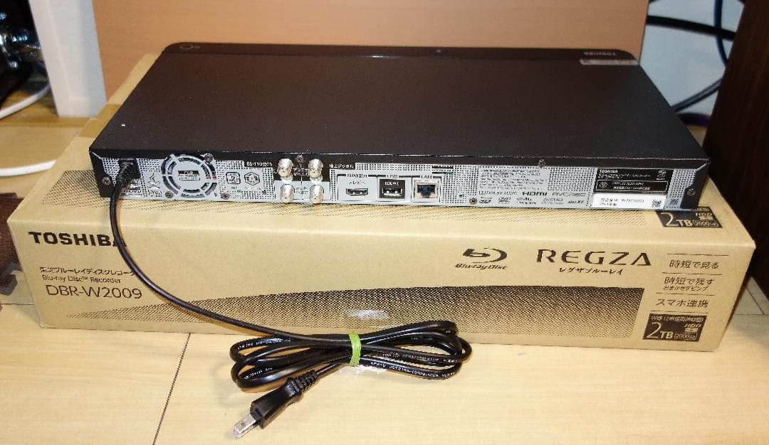 【6TB超大容量】東芝 REGZA BDレコーダー DBR-W2009改