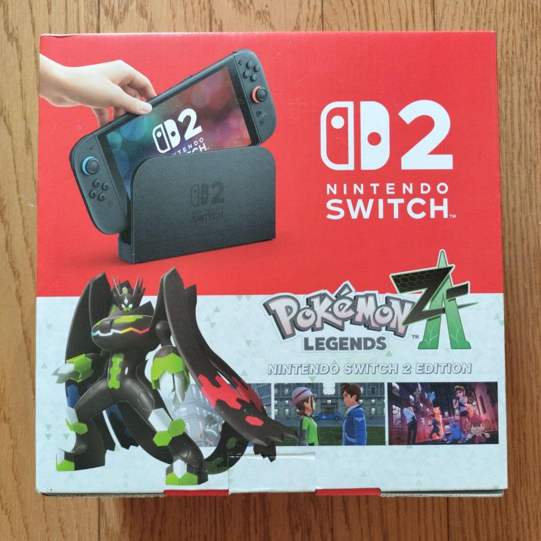 Nintendo switch2本体ポケモンレジェンズZAセット　スイッチ2
